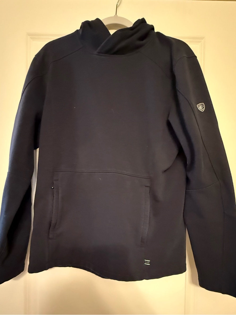 Kühl • Dark Navy Pullover Hoodie with Front Pocket